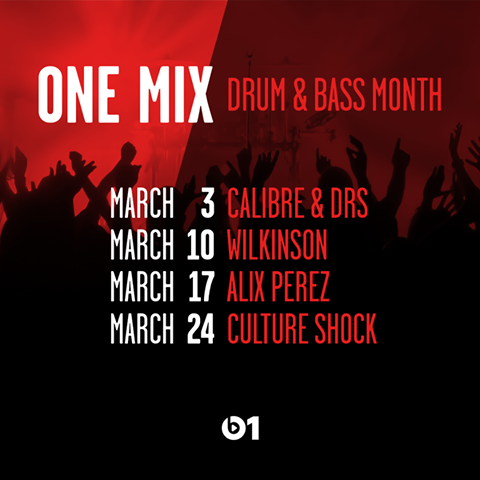 Beats 1 – One Mix Drum & Bass Month